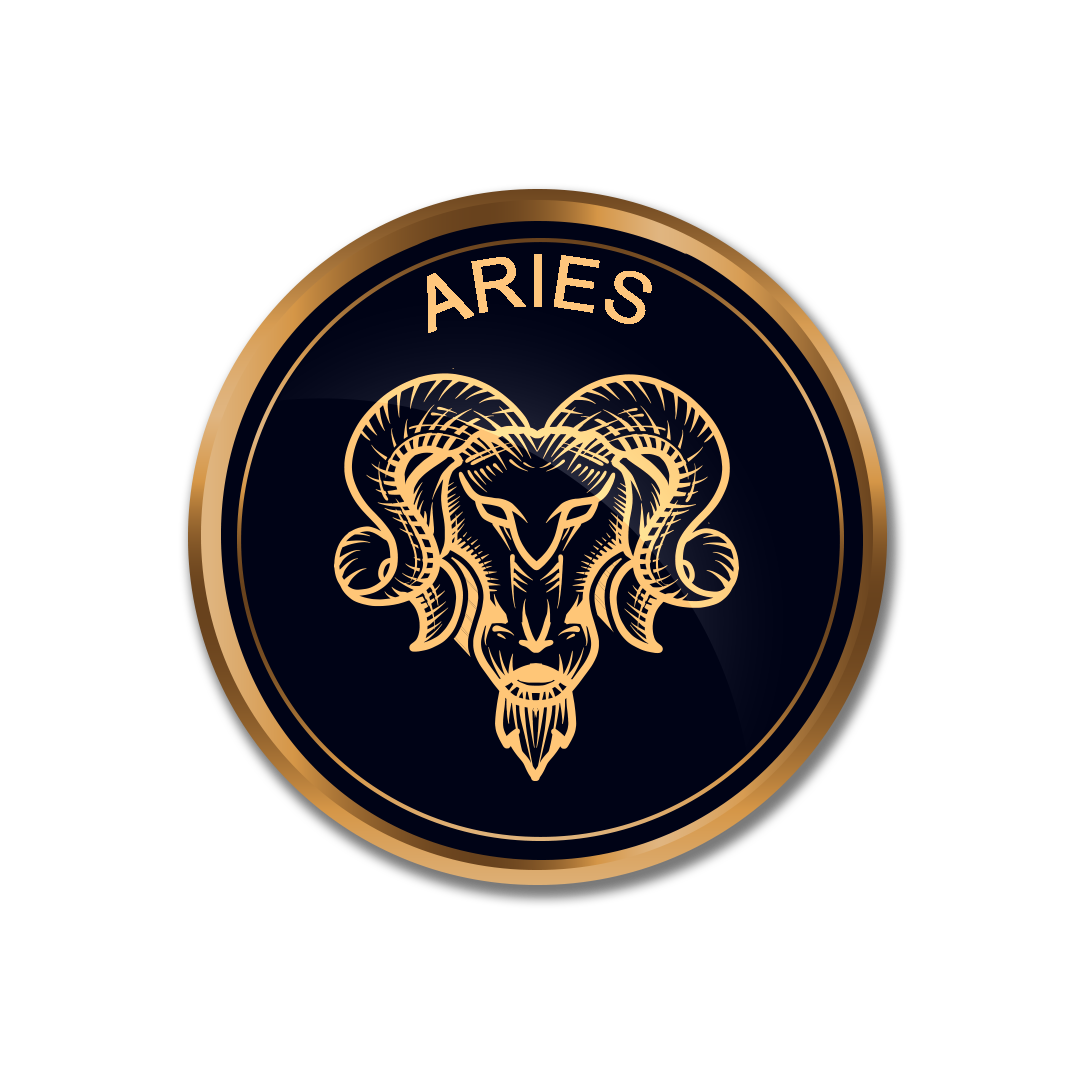 Aries png, Golden Aries symbol PNG, zodiac sign Aries transparent png full hd images download